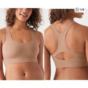 True & Co. Scoop Neck Racer Back Bra in Bronze sz XL NWT
